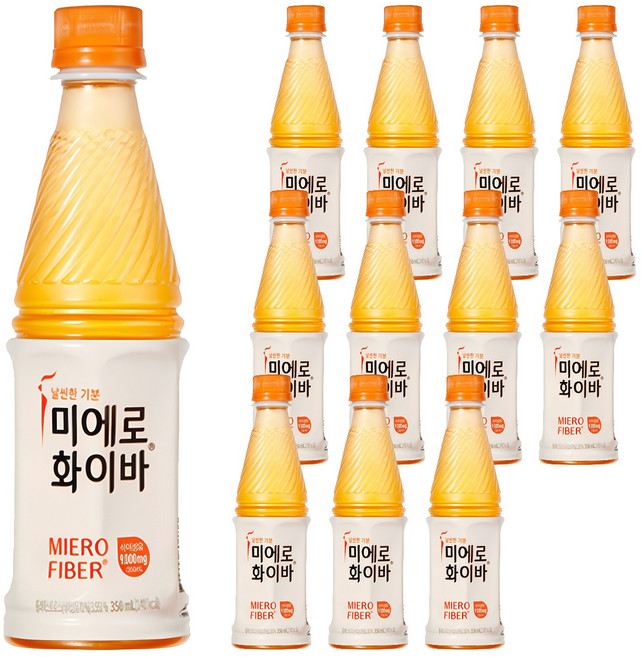 미에로화이바 PET, 350ml, 12개