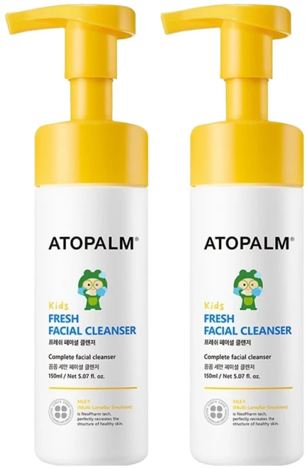 아토팜 프레쉬 페이셜 클렌저 복숭아향, 150ml, 2개 - 쿠팡