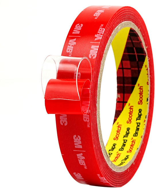 쓰리엠 아크릴 양면테이프 투명 14mm x 2.2m, 1개