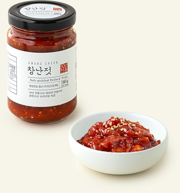 광천 창난젓, 180g, 1개