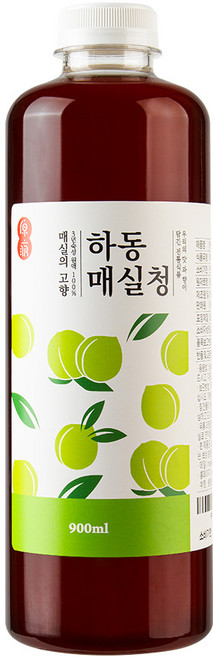 하동 매실청, 900ml, 1개