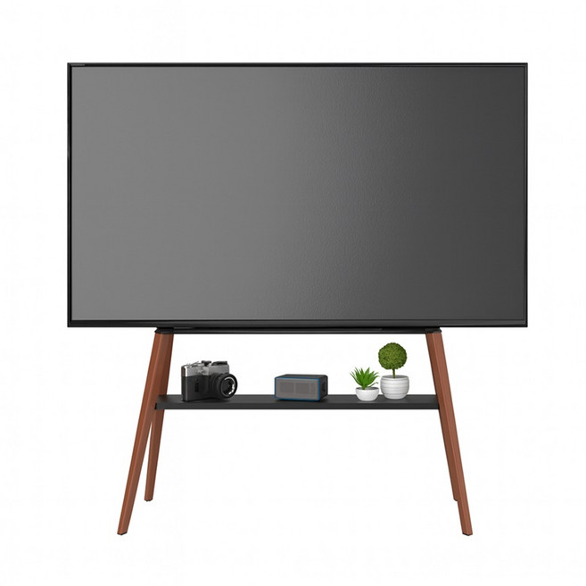 카멜마운트 벽면밀착형 TV 스탠드 FS75N, 블랙, 1개
