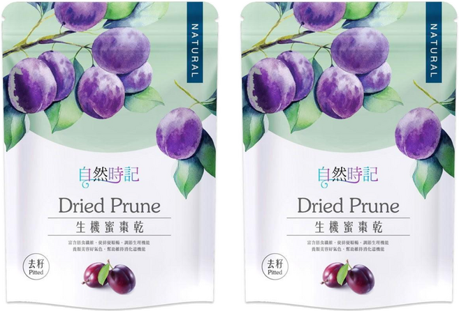 Nature Time 自然時記 去籽生機蜜棗乾, 2包, 225g