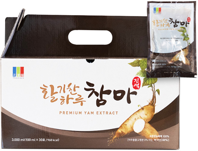 활기찬하루 참마 진액, 100ml, 30개입, 1개