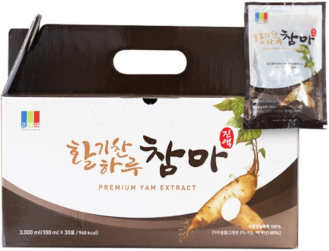 활기찬하루 참마 진액, 100ml, 30개입, 1개 - 쿠팡