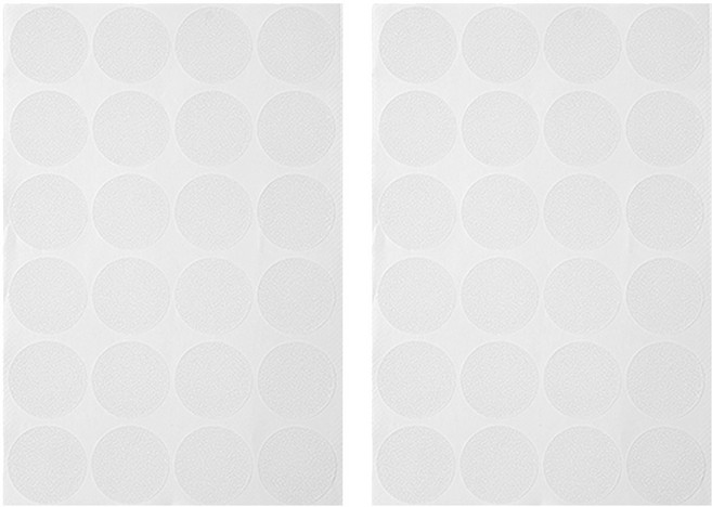 쓰리엠 미끄럼방지 원형 테이프, 48개, 투명