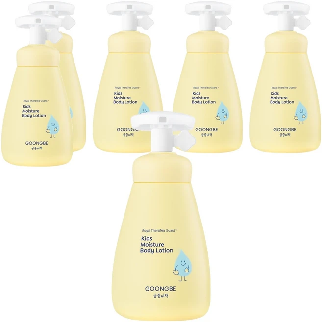 궁중비책 키즈 모이스처 바디로션, 250ml, 6개 - 쿠팡