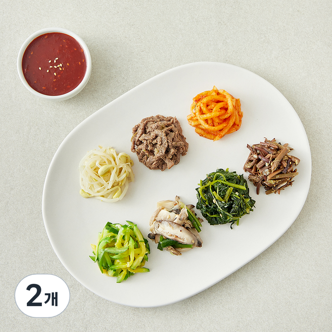 정미경키친 전주 비빔밥 세트, 190g, 2개