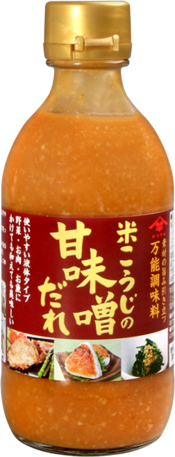山崎釀造 米麴沾醬 甜味噌風味, 300ml, 1瓶