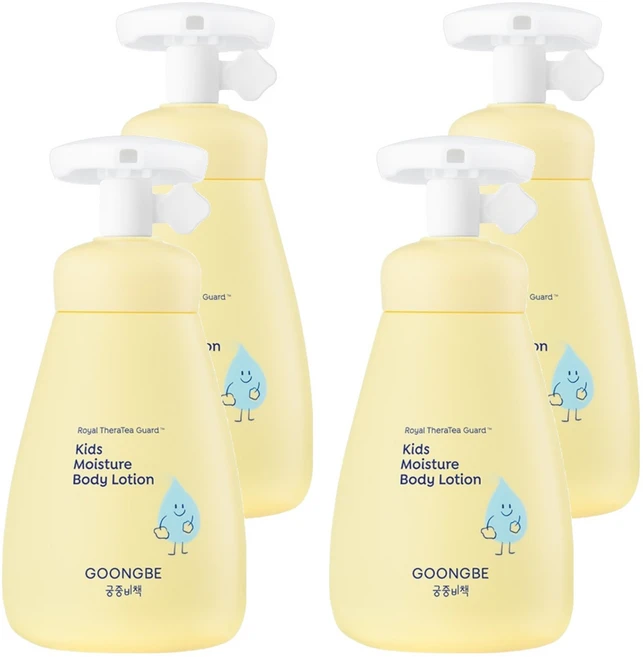 궁중비책 키즈 모이스처 바디로션, 250ml, 4개 - 쿠팡