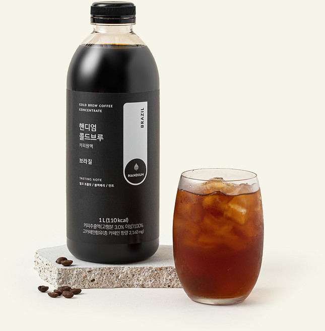 핸디엄 콜드브루 원액 브라질, 1L, 1개