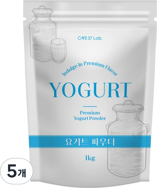 카페57 요거트 파우더, 1kg, 1개입, 5개