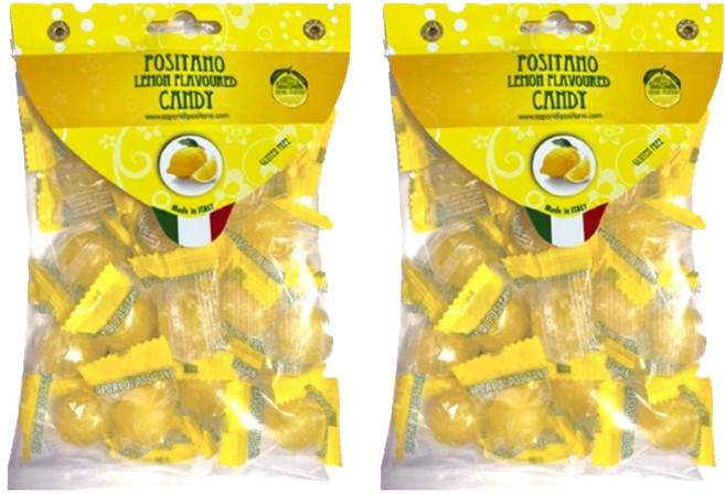 사포리디포지타노 레몬맛 캔디, 125g, 2개