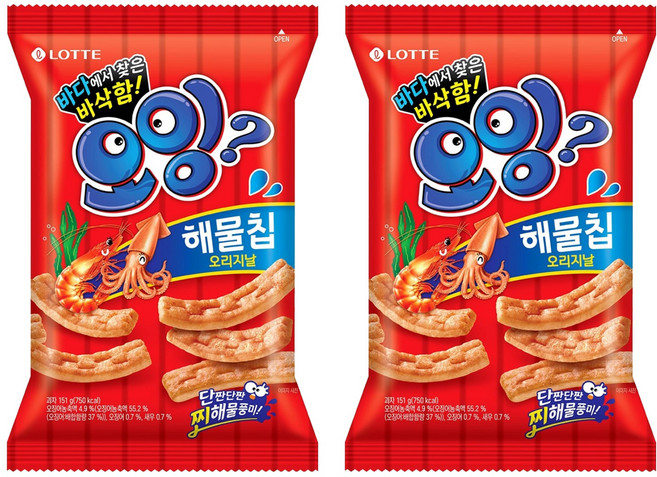 롯데웰푸드 오잉, 151g, 2개