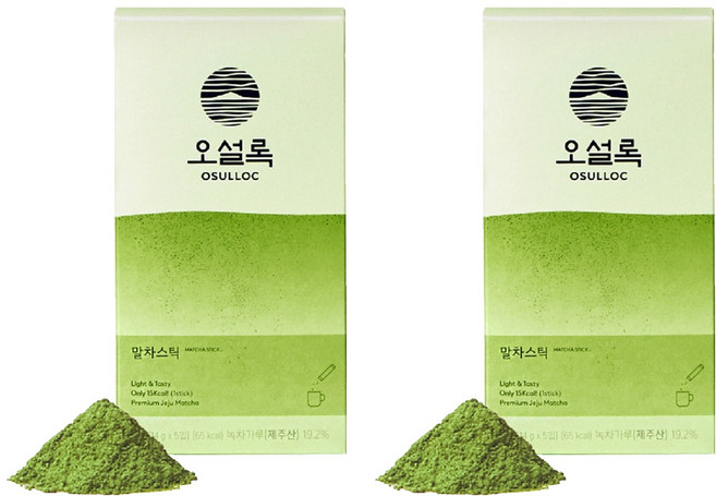 오설록 말차스틱, 14g, 5개입, 2개