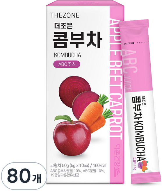 더존건강 더조은 콤부차 ABC주스, 5g, 10개입, 8개