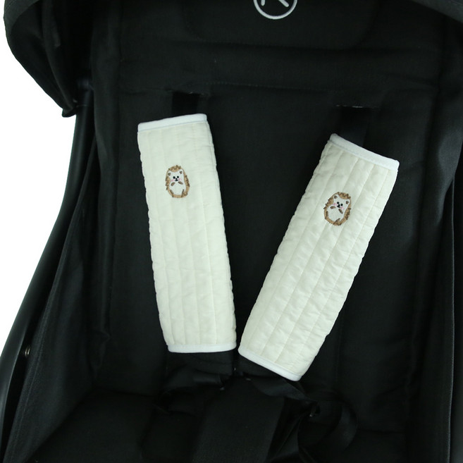 맘스포유 유모차 안전벨트 커버 M, 도리, 2개