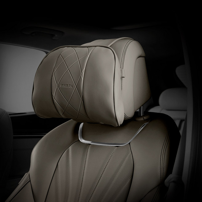 아임반 차량용 1열 헤드레스트 LITE 목쿠션, 토프, 1개