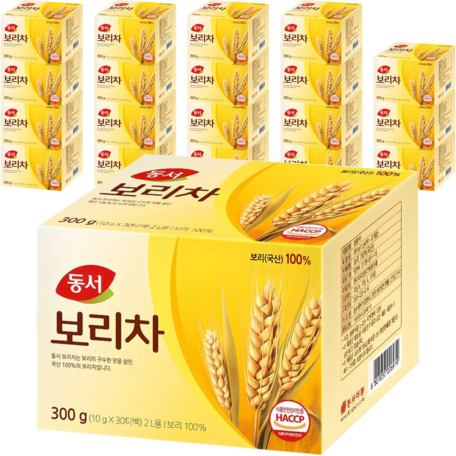 동서 보리차, 10g, 30개입, 20개