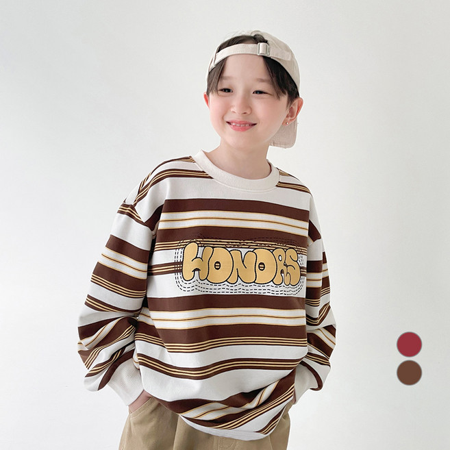 BerryCloset 兒童 Blessing ST 刷毛寬鬆大學T