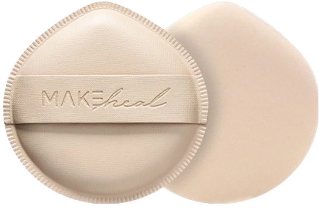 메이크힐 구름 팡팡 퍼프 + 케이스 세트, 베이지, 1개 - 쿠팡