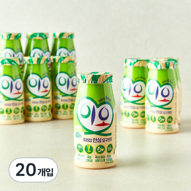 남양유업 이오 요구르트, 80ml, 10개입, 2개