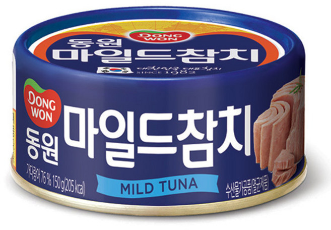 동원 마일드참치, 150g, 1개