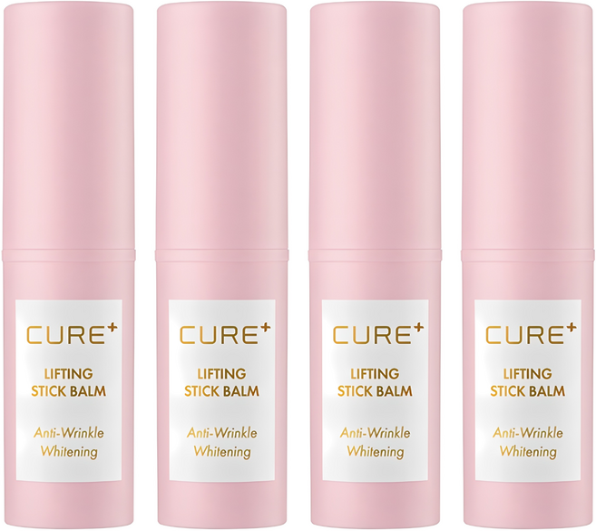 김정문알로에 라 센스 로에 큐어 리프팅 스틱 밤, 9g, 4개