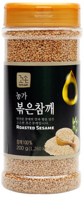 꼬손 농가 볶은 참깨, 200g, 1개