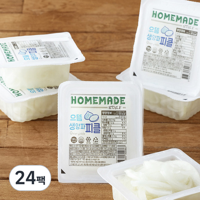 으뜸 생양파 피클, 100g, 24팩