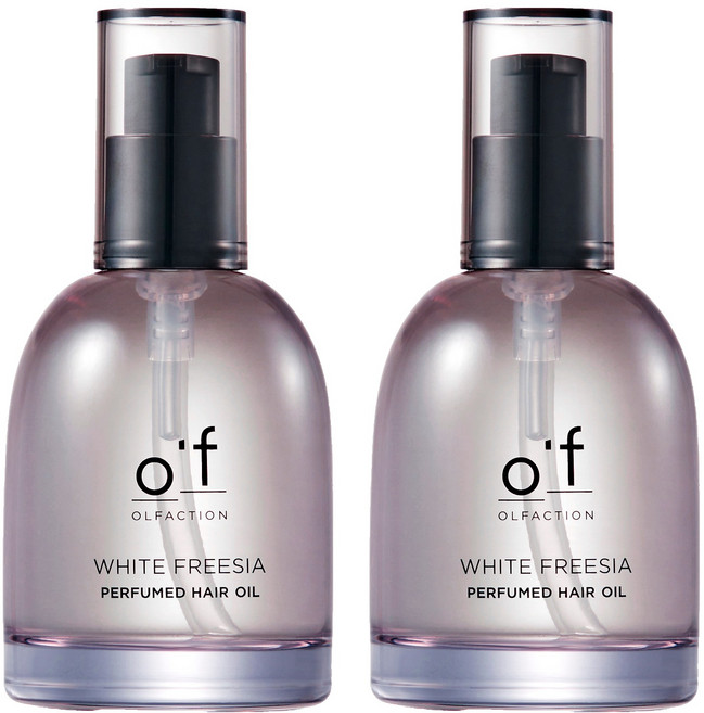 香氛護髮油 白色小蒼蘭香, 2瓶, 70ml