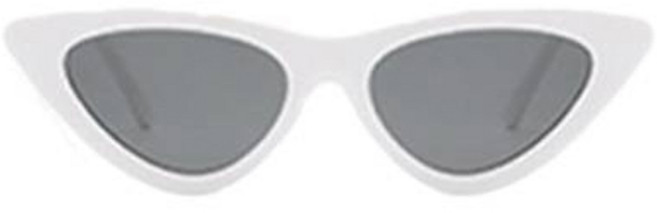 미미파티 인싸템 파티 안경 생일 셀프 촬영 소품 선글라스, 화이트 삼각, 1개