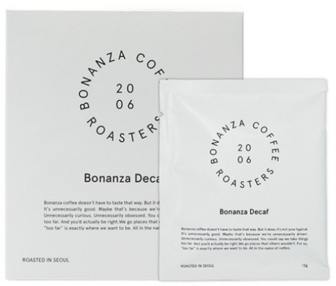 보난자커피 디카페인 티백 커피, 1개, 7개입, 10g