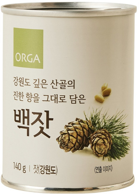 올가홀푸드 백잣, 140g, 1개