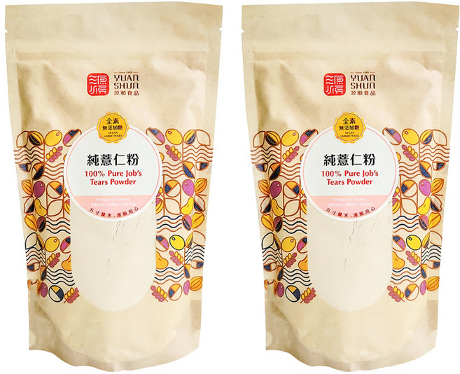 源順食品 純薏仁粉, 450g, 2包, 1入