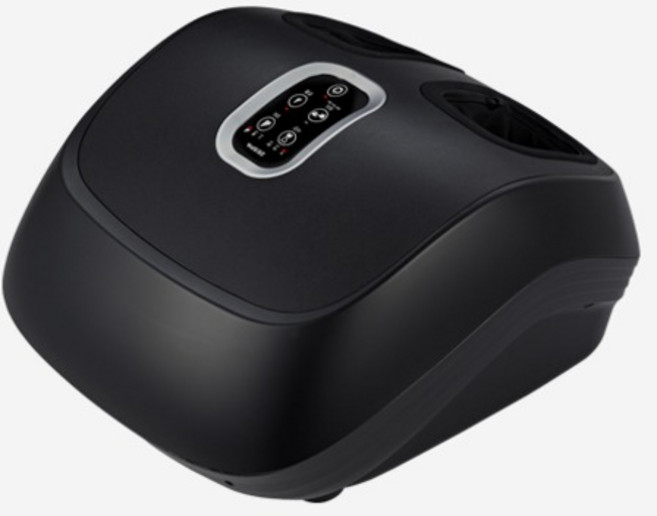 제스파 크램드 공기압 발마사지기, ZP2331, 블랙