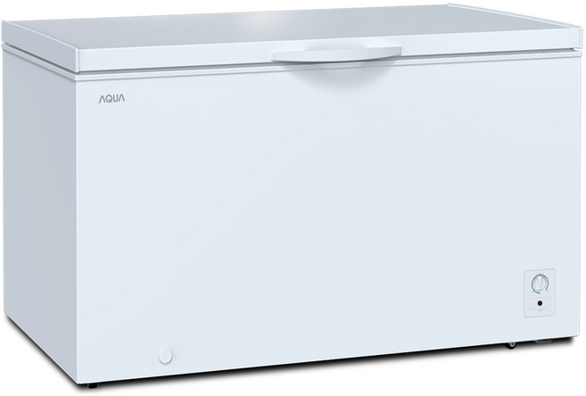 하이얼 아쿠아 체스트 타입 397L 뚜껑형 냉동고 방문설치, 퓨어 화이트, HCF397MDW