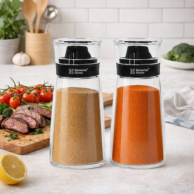 엘레멘탈키친 시노글라스 엘레멘탈 양념병 230ml 2p 세트, 1세트, 단품