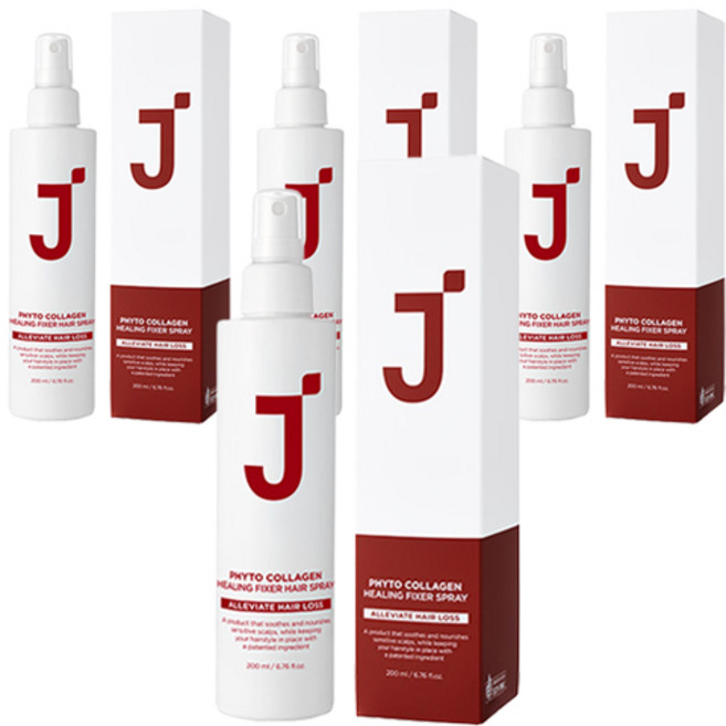제이숲 피토콜라겐 힐링픽서 헤어스프레이, 200ml, 4개