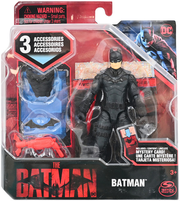 SPIN MASTER DC 蝙蝠俠Batman系列玩具 4吋漫畫人物比例, 1個