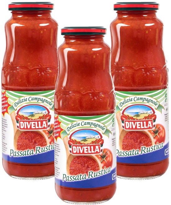디벨라 토마토퓨레 루스티카, 680g, 3개