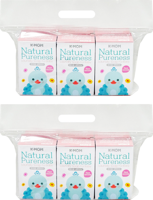 케이맘 아기세탁비누 아카시아향, 170g, 12개