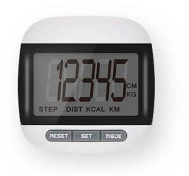 히키스 다기능 정밀 측정 만보기, 블랙, 1개