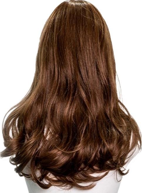 벨리음 똑딱이 붙임머리피스 롱 내추럴 웨이브, B (브라운), 1개