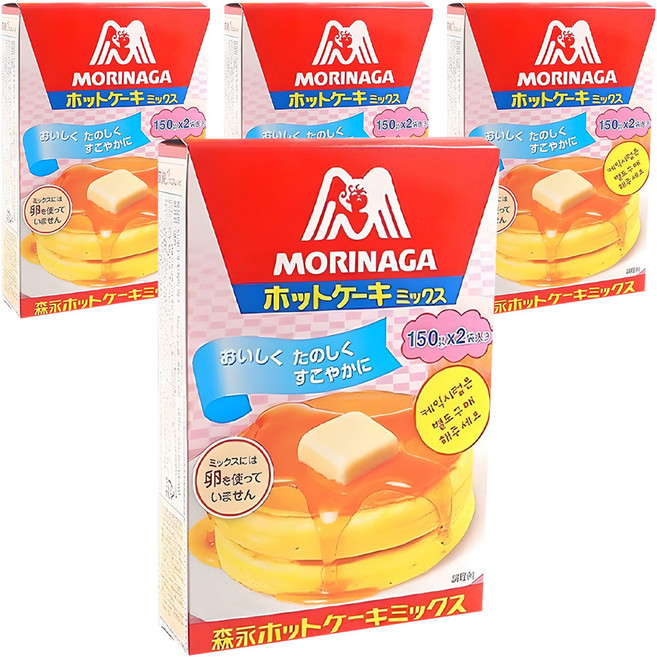 MORINAGA 森永 鬆餅預拌粉, 300g, 4個