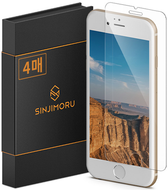 신지모루 신지글래스 2.5D 강화유리 휴대폰 액정보호필름 4p, 1세트