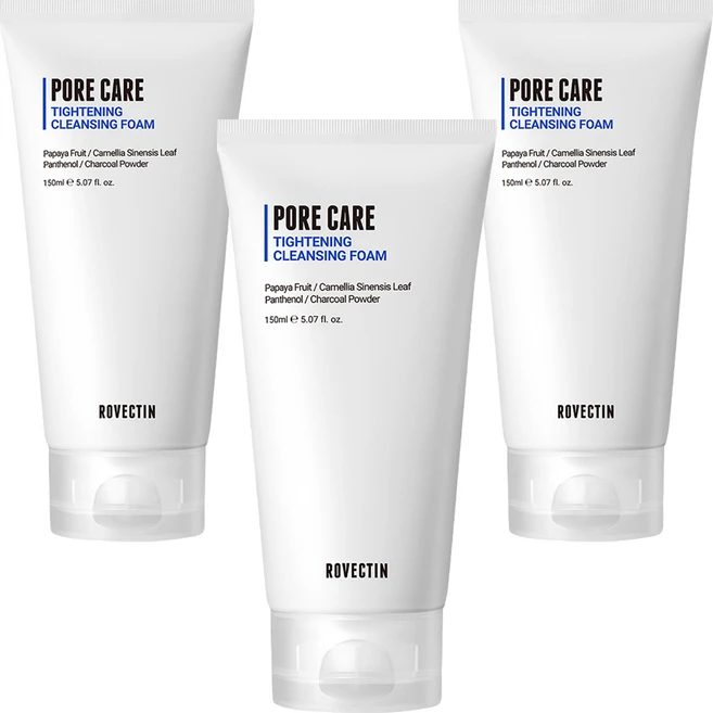 로벡틴 포어 케어 타이트닝 클렌징 폼, 150ml, 3개 - 쿠팡