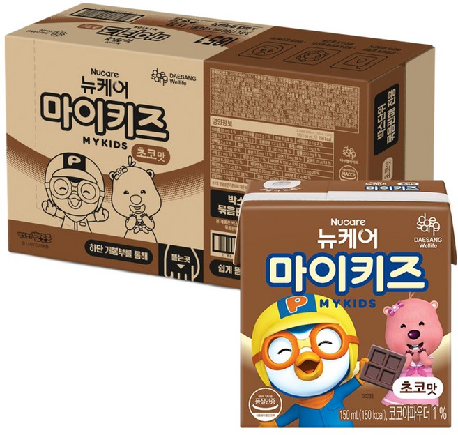 마이키즈 정품 초코맛, 1박스, 150ml