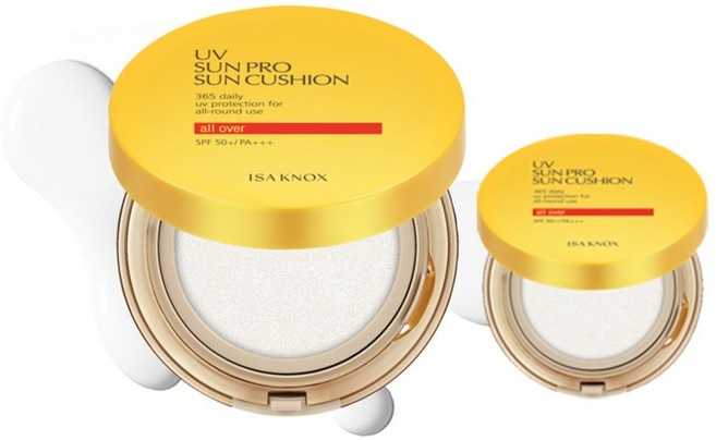 이자녹스 UV 선 프로 365 올 오버 빅 선 쿠션 SPF50+ PA+++, 23g, 2개