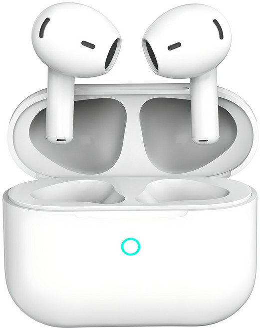 블라우풍트 ENC 노이즈 캔슬링 블루투스 이어폰, BLP-BE331W, 화이트